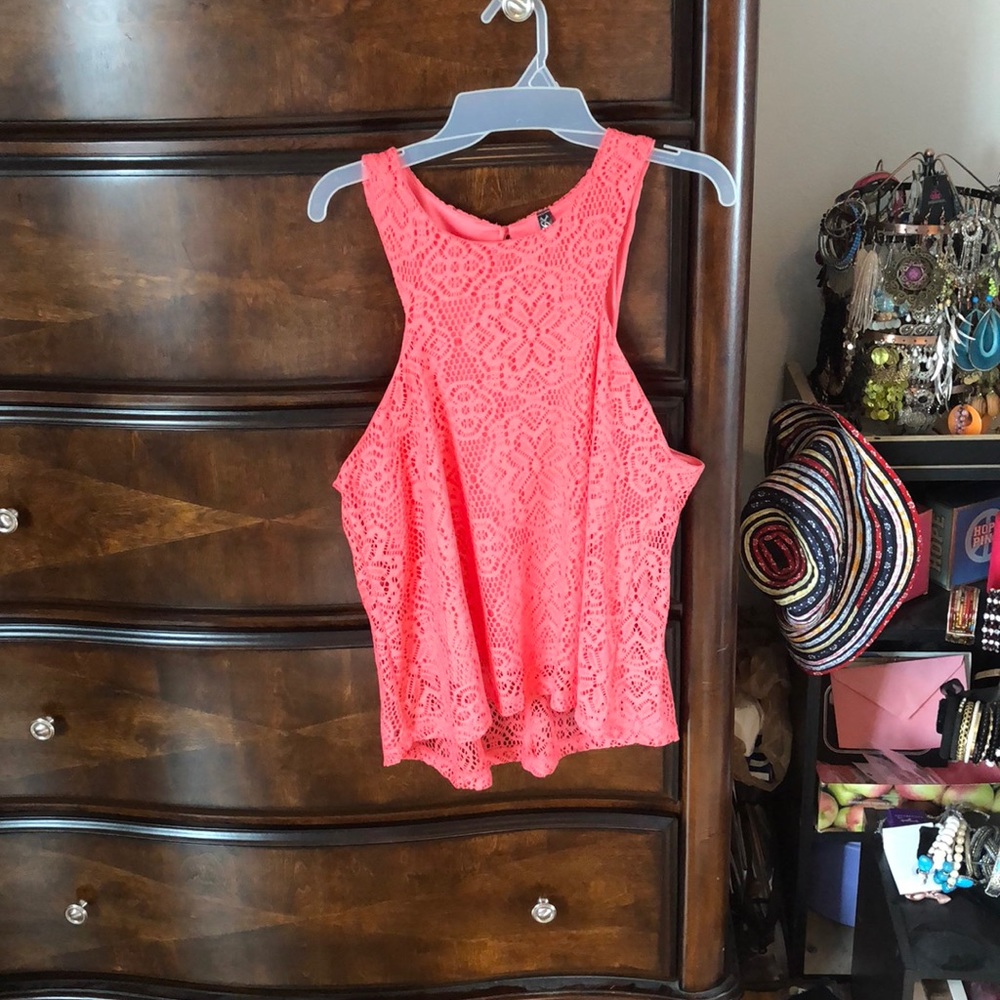 Coral tunic
